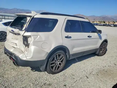 1FM5K8GT9HGC82409 — 2017 Ford Explorer, photo 3 from Copart, Rear end