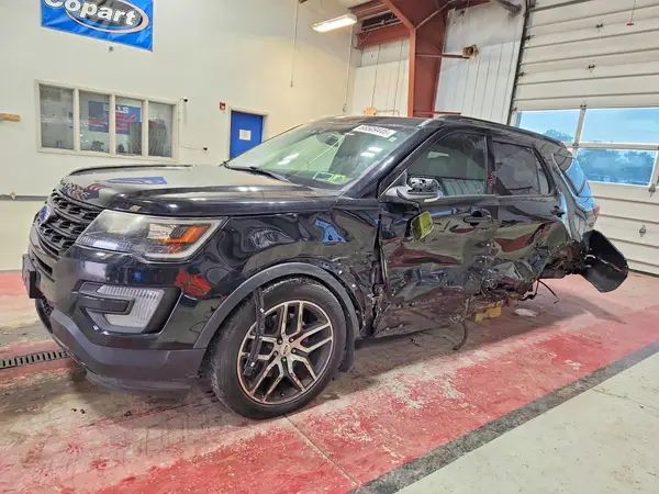 1FM5K8GT7HGC65141 Ford Explorer 2017 — uszkodzenie Bok, zdjęcie przed naprawą