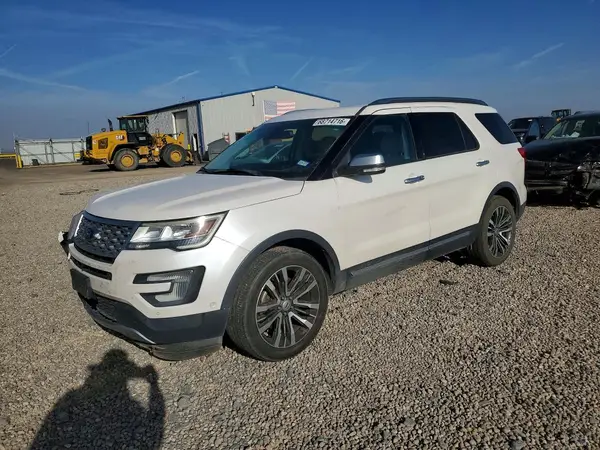 1FM5K8HT0HGA80704 Ford Explorer 2017 — повреждение Передняя часть, фото до ремонта