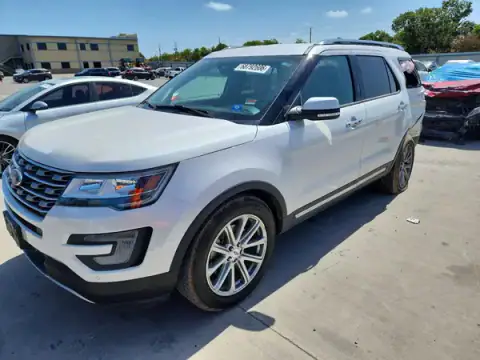 1FM5K7FH7HGC46662 — 2017 Ford Explorer, Tył (Rear End), zdjęć przed naprawą