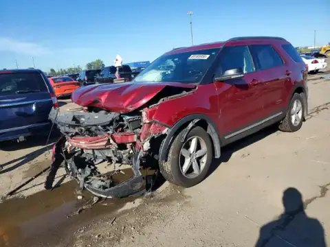 1FM5K8D8XHGD37448 — 2017 Ford Explorer, Front end (Front End), before-repair photos