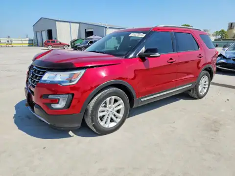 1FM5K7D80HGC76332 — 2017 Ford Explorer, ПЕРЕДНЯЯ ЧАСТЬ (Front End), фото до ремонта