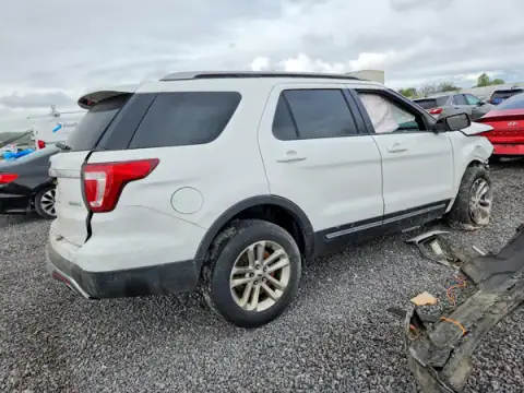 1FM5K7DH1HGD12187 — 2017 Ford Explorer, zdjęcie 3 z Copart, Przód