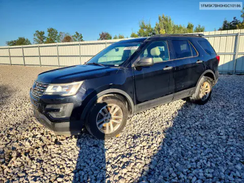 2017 Ford Explorer VIN 1FM5K7BH0HGC10186 фото 1