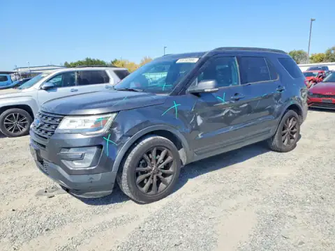 1FM5K8D81HGD04743 — 2017 Ford Explorer, БОКОВАЯ ЧАСТЬ (Side), фото до ремонта