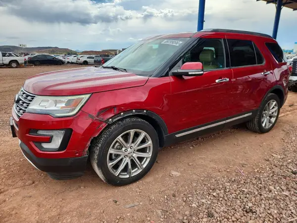 1FM5K7F84HGE42252 — 2017 Ford Explorer, Front end (Front End), before-repair photos