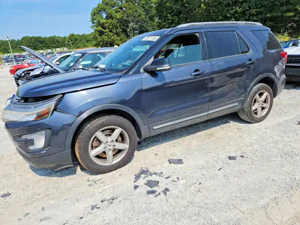 1FM5K8D80HGD75416 Ford Explorer 2017 — uszkodzenie Przód, zdjęcie przed naprawą