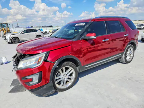 1FM5K7F89HGB52508 — 2017 Ford Explorer, Передняя часть (Front End), фото до ремонта