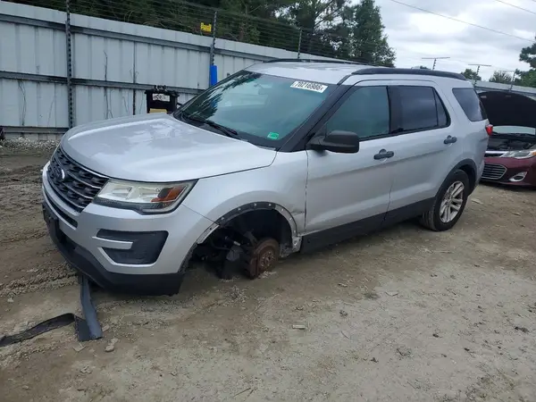 1FM5K8B87HGA84950 — 2017 Ford Explorer, Parte delantera (Front End), fotos antes de reparar
