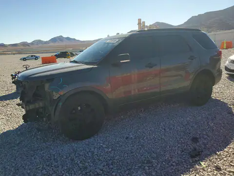 1FM5K8GT7HGC77936 — 2017 Ford Explorer, Parte delantera (Front End), fotos antes de reparar