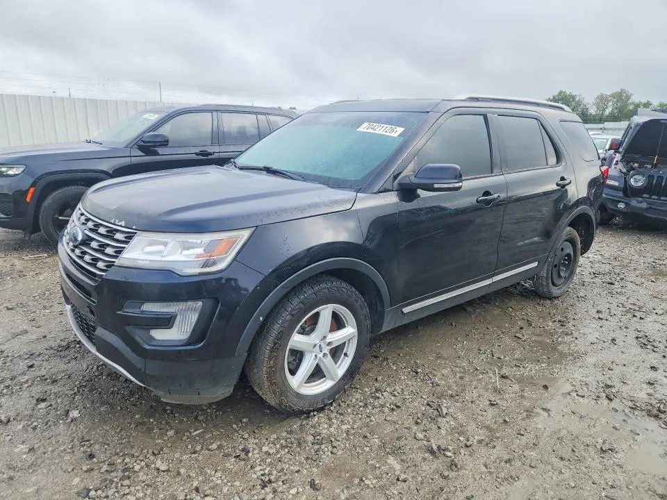 2017 FORD EXPLORER VIN 1FM5K7DH5HGD17909 фото 1