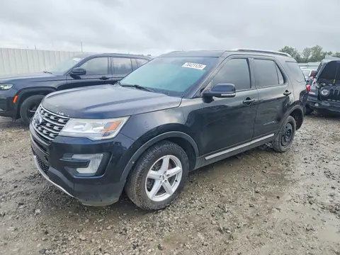 1FM5K7DH5HGD17909 — 2017 Ford Explorer, Задняя часть (Rear End), фото до ремонта
