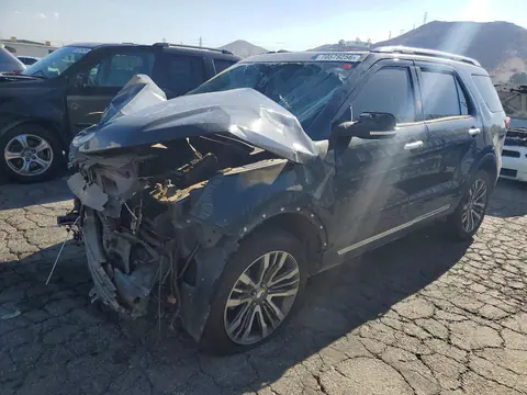 1FM5K8HT2HGE39034 — 2017 Ford Explorer, Передняя часть (Front End), фото до ремонта
