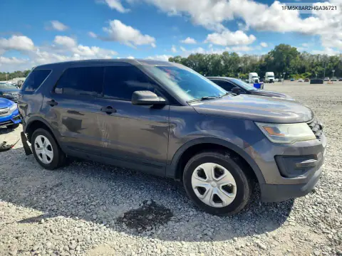 1FM5K8AR2HGA36721 — 2017 Ford Explorer, foto 4 de Copart, Parte trasera