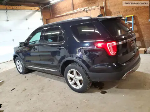 2017 Ford Explorer Xlt VIN 1FM5K8D84HGD80084 фото 2