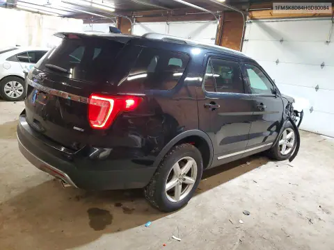 2017 Ford Explorer Xlt VIN 1FM5K8D84HGD80084 фото 3