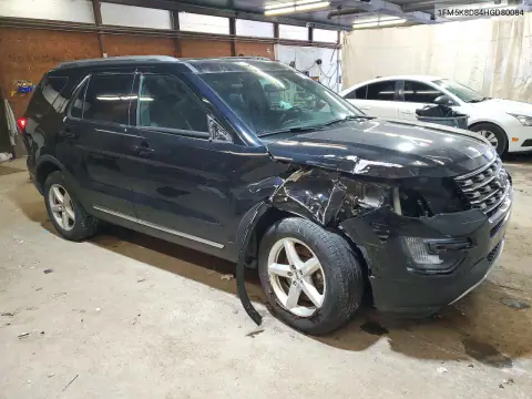 2017 Ford Explorer Xlt VIN 1FM5K8D84HGD80084 фото 4