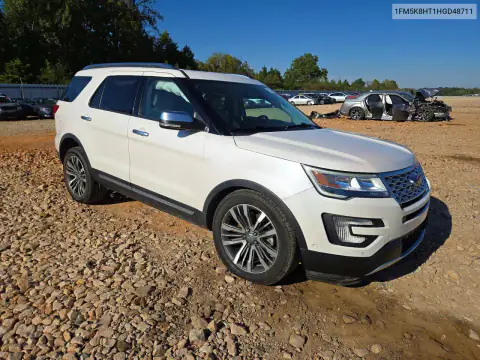 1FM5K8HT1HGD48711 — 2017 Ford Explorer, ფოტო 4, Copart, გვერდითი ნაწილი