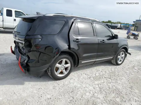 1FM5K7D84JGC31433 — 2018 Ford Explorer, фото 3 з Copart 16.10.2026, Задня частина