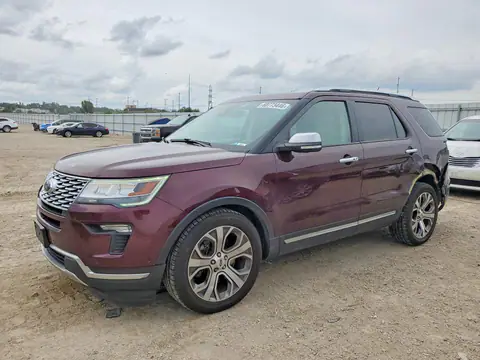 1FM5K8HT9JGC92328 — 2018 Ford Explorer, Задняя часть (Rear End), фото до ремонта