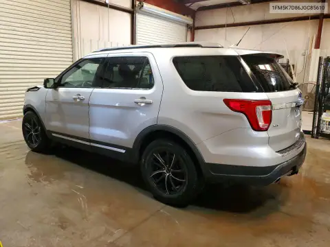 1FM5K7D86JGC85610 — 2018 Ford Explorer, zdjęcie 2 z Copart 15.10.2026, Przód