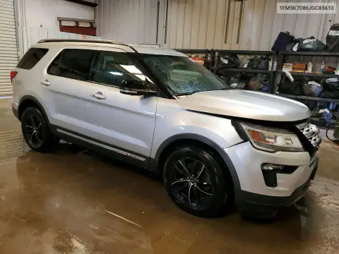 1FM5K7D86JGC85610 — 2018 Ford Explorer, zdjęcie 4 z Copart 15.10.2026, Przód