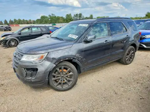 1FM5K8D81JGC52553 — 2018 Ford Explorer, Przód (Front End), zdjęć przed naprawą