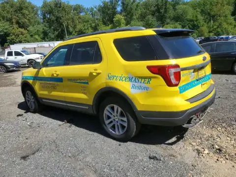 1FM5K8D88JGA51135 — 2018 Ford Explorer, zdjęcie 2 z Copart 01.10.2026, Tył