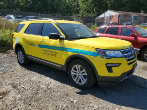 1FM5K8D88JGA51135 — 2018 Ford Explorer, zdjęcie 4 z Copart 01.10.2026, Tył
