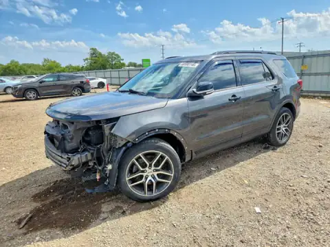 1FM5K8GT0JGA52859 — 2018 Ford Explorer, Przód (Front End), zdjęć przed naprawą
