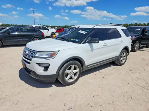 1FM5K7D84JGC40780 Ford Explorer 2018 — Roof damage, before-repair photo