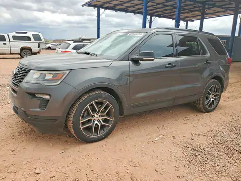 1FM5K8GT9JGC14651 — 2018 Ford Explorer, უკანა ნაწილი (Rear End), ფოტოები შეკეთებამდე
