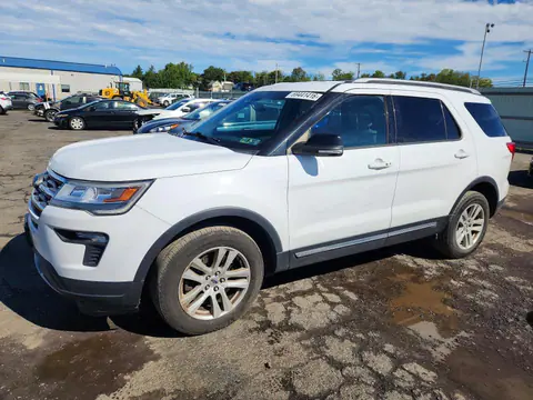 1FM5K8D89JGA64217 — 2018 Ford Explorer, Передняя часть (Front End), фото до ремонта