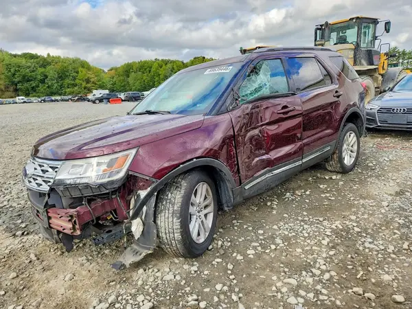 1FM5K8D85JGC79626 Ford Explorer 2018 — Rollover damage, before-repair photo