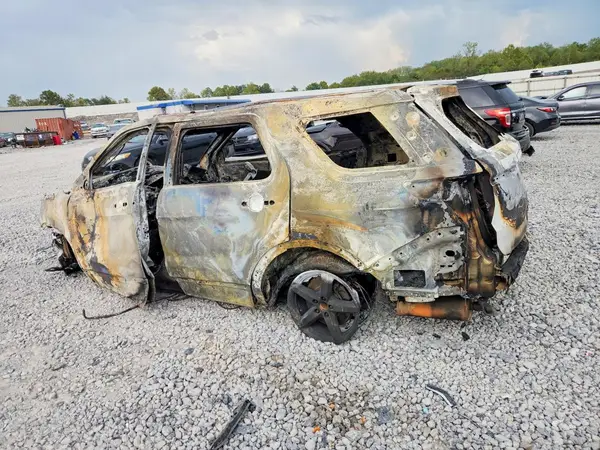 1FM5K7B87JGB62529 — 2018 Ford Explorer, photo 2 from Copart 13.10.2026, Fire