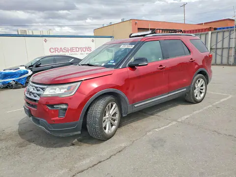 1FM5K7D89JGA25010 — 2018 Ford Explorer, Передня частина (Front End), фото до ремонту