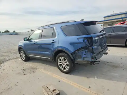 1FM5K8DH4JGA65730 — 2018 Ford Explorer, photo 2 from Copart, Rear end