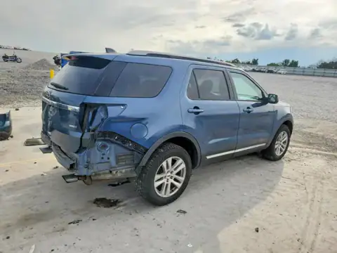 1FM5K8DH4JGA65730 — 2018 Ford Explorer, photo 3 from Copart, Rear end
