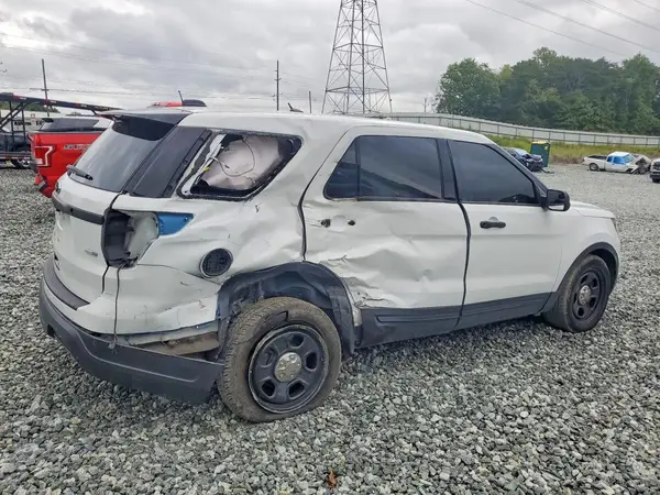1FM5K8AR7JGA05292 — 2018 Ford Explorer, photo 3 from Copart, Rear end