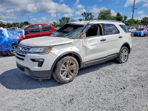 1FM5K7D85JGC90782 Ford Explorer 2018 — повреждение Опрокидывание, фото до ремонта