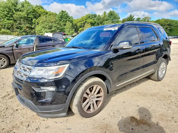 1FM5K8DH3JGA11223 Ford Explorer 2018 — Front end damage, before-repair photo