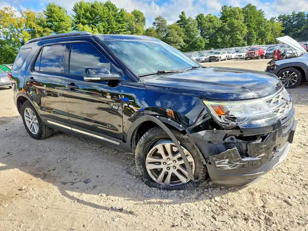 1FM5K8DH3JGA11223 — 2018 Ford Explorer, photo 4 from Copart, Front end