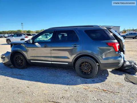 1FM5K7D83JGC69395 — 2018 Ford Explorer, zdjęcie 2 z Copart, Przód