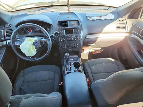 1FM5K7D83JGC69395 — 2018 Ford Explorer, ПЕРЕДНЯЯ ЧАСТЬ, фото до ремонта