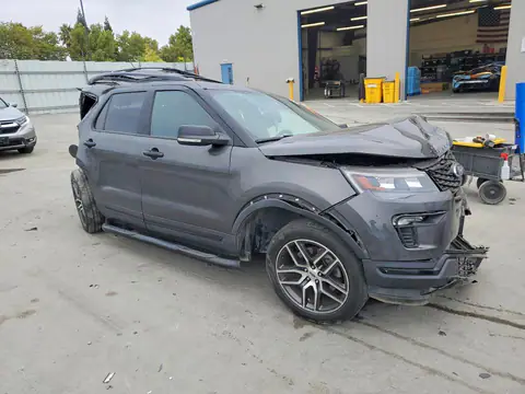 1FM5K8GTXKGA42504 — 2019 Ford Explorer, photo 4 from Copart 29.09.2026, All-over damage