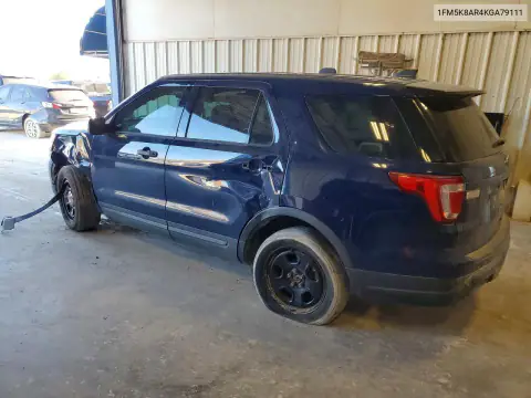 1FM5K8AR4KGA79111 — 2019 Ford Explorer, фото 2 с аукциона Copart 23.10.2026, ПЕРЕДНЯЯ ЧАСТЬ