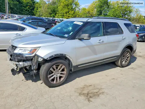 1FM5K8D81KGA44044 — 2019 Ford Explorer, ПЕРЕДНЯЯ ЧАСТЬ, фото до ремонта