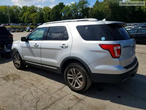 1FM5K8D81KGA44044 — 2019 Ford Explorer, ფოტო 2, Copart 02.11.2026, წინა ნაწილი