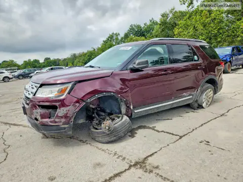 1FM5K8D8XKGA45497 — 2019 Ford Explorer, Передня частина, фото до ремонту