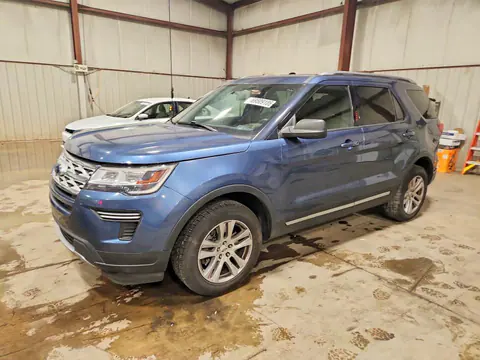 1FM5K8D83KGA82858 — 2019 Ford Explorer, Град (Hail), фото до ремонта